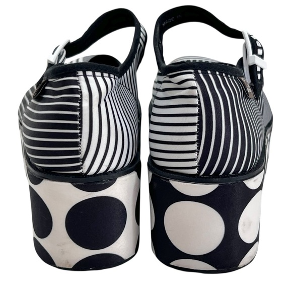 HOT CHOCOLATE DESIGNS Chocolaticas Op Art Mary Jane Platforms - Picture 10 of 16
